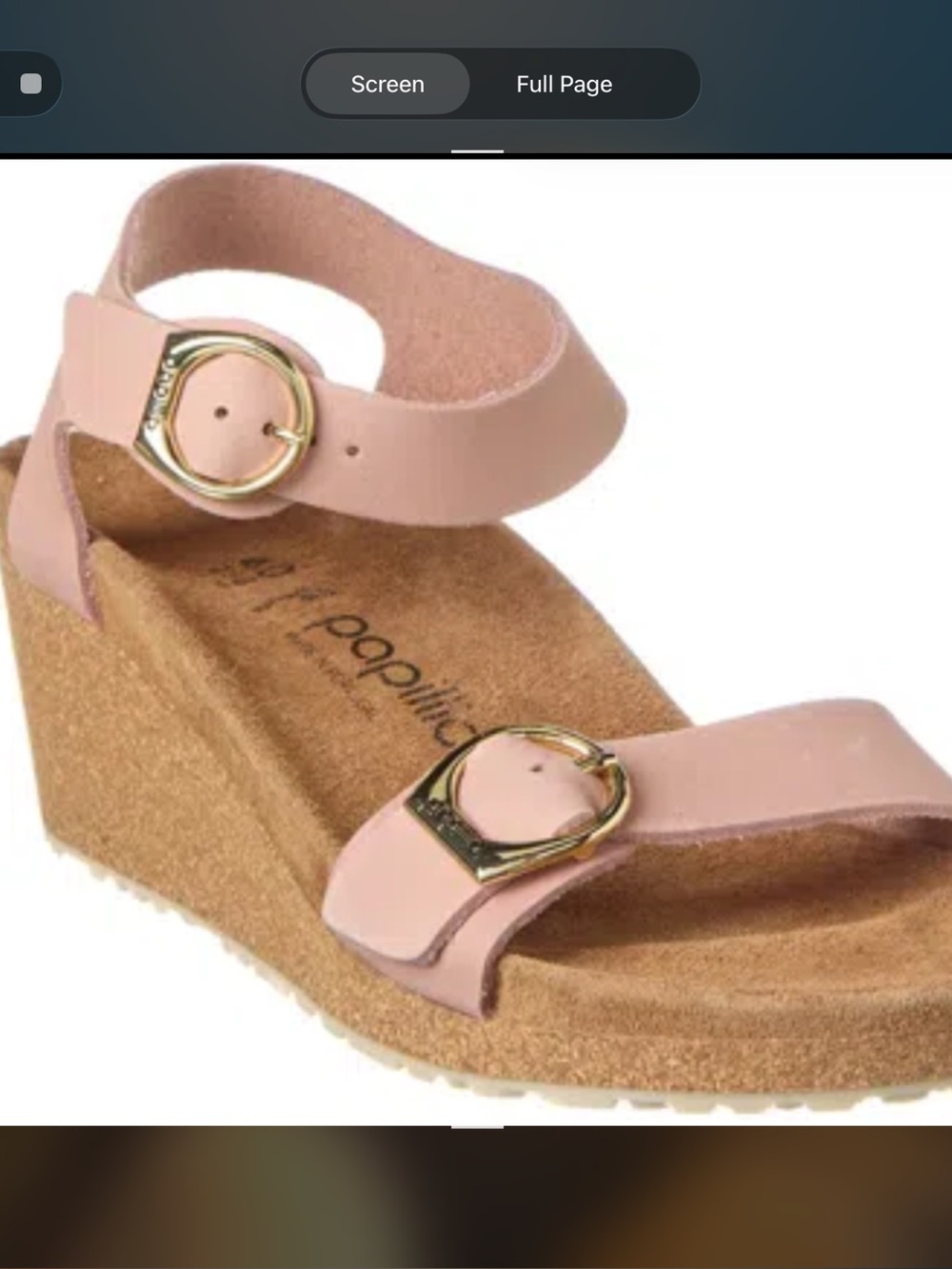 Birkenstock Papillio Soley Suede Tan Block Heel Sandals